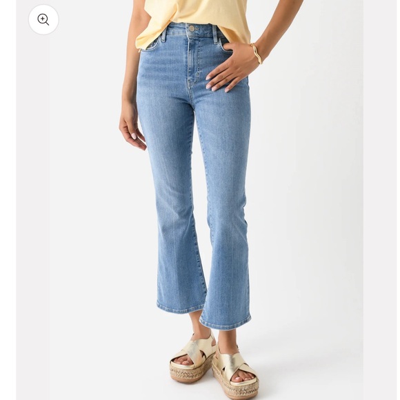 FRAME LE Crop Mini Bootcut Fray 26 - Picture 1 of 6